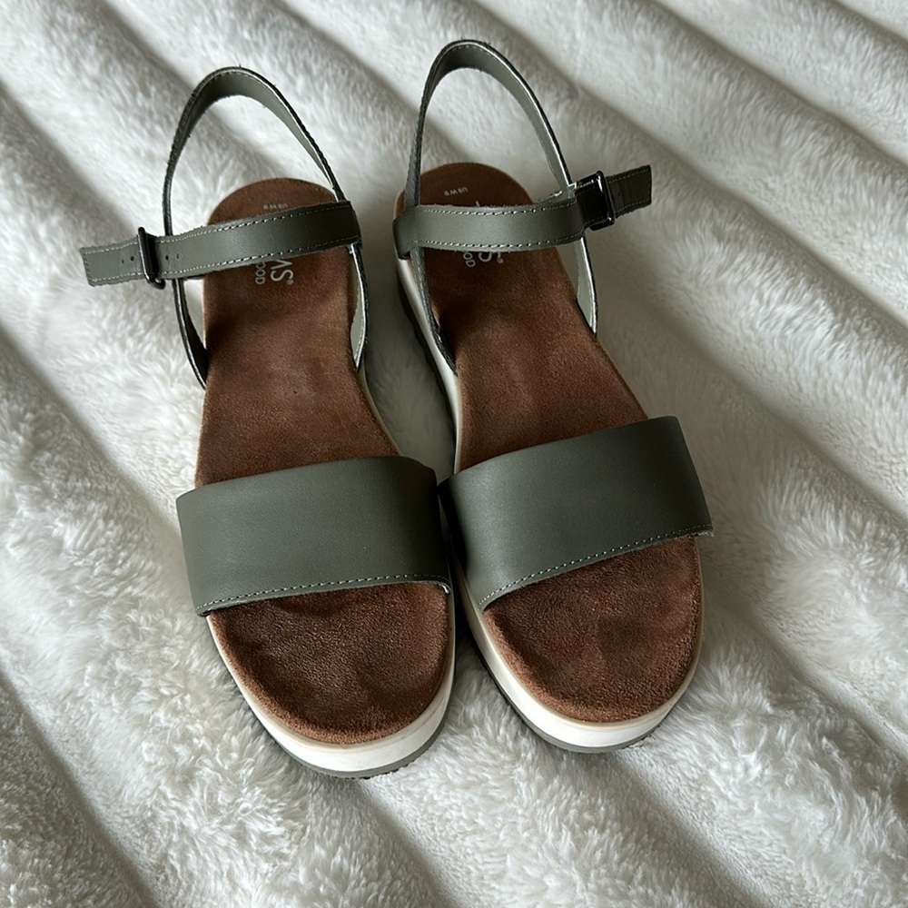 Tom’s Brynn Vetiver Leather - Tan